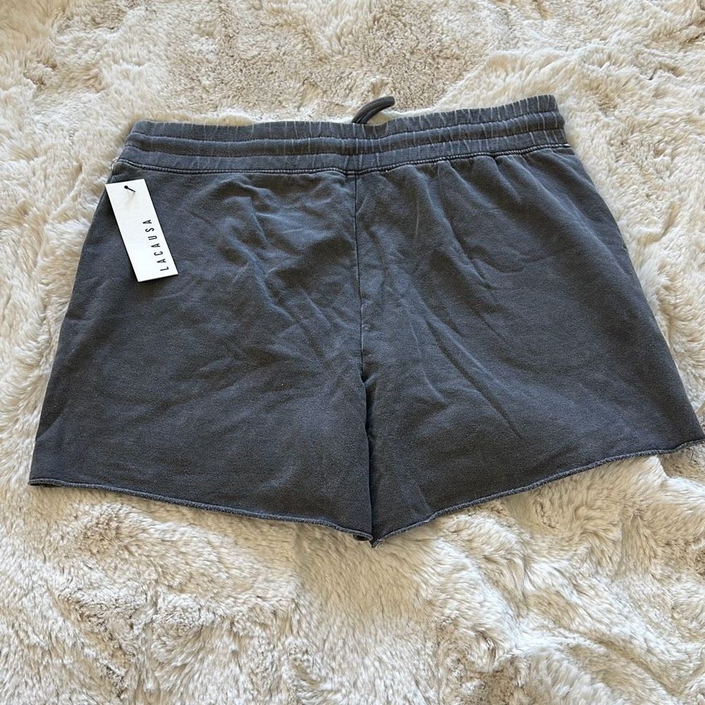 LACAUSA Set Sweatshirt & Shorts Grey Size M - Picture 11 of 11